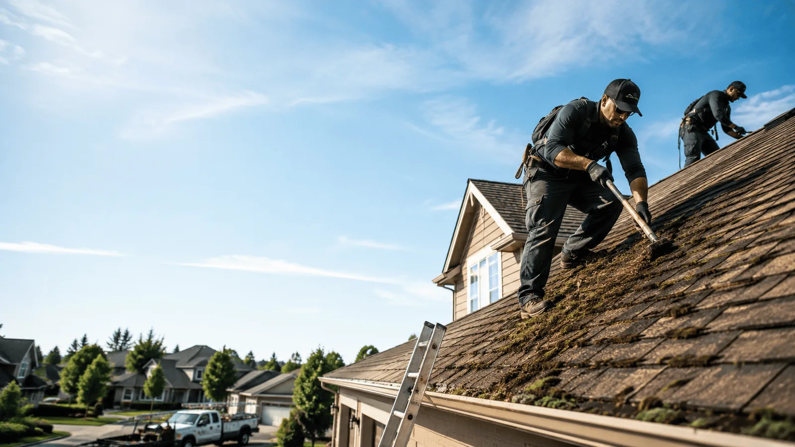 Roof Moss Removal in Woodbine, MD near me